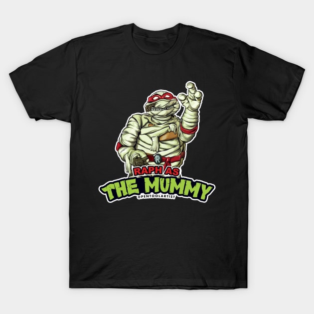 Raph as The Mummy T-Shirt by pentoolarts